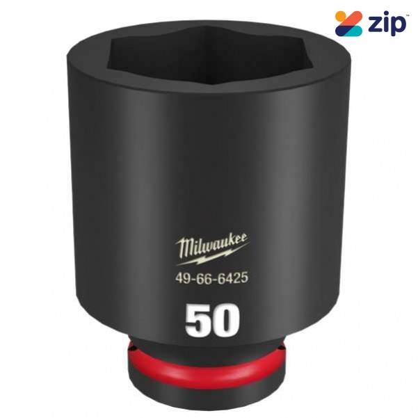Milwaukee 49666425 - 3/4" Drive 50mm Deep 6 Point Impact Socket Sockets & Accessories